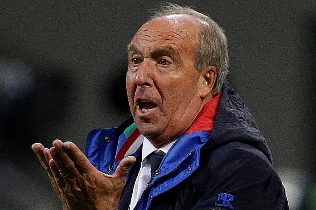 Ventura dipecat kerana gagal bawa Italy ke Piala Dunia