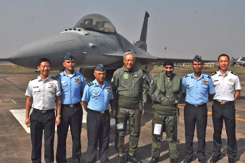 Eng Hen harap latihan bersama angkatan udara S'pura-India kekal lama
