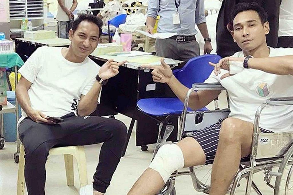 Riz Amin cedera di lutut semasa penggambaran filem 'Polis Evo 2'