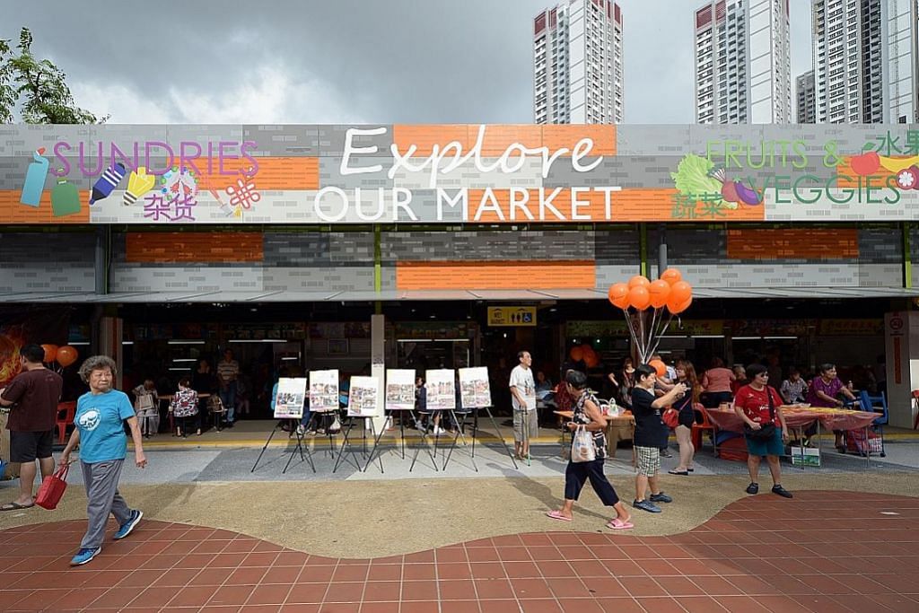 Pusat Makanan dan Pasar Bukit Merah View dibuka semula
