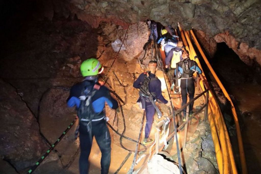 Thai cave rescue: The world holds its breath for rescue of 5 still trapped in flooded cave; 8 saved since Sunday