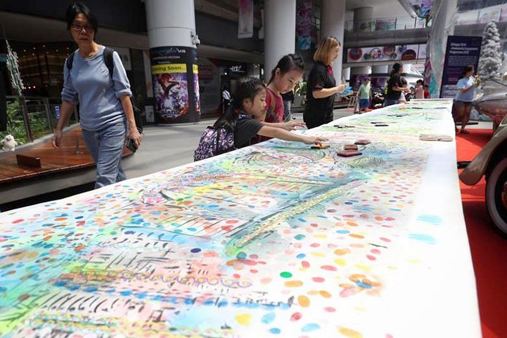 Chingay 2019 ketengah lukisan sepanjang 270m