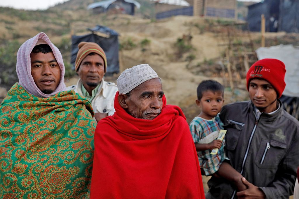 Pelarian Rohingya dicengkam kedinginan