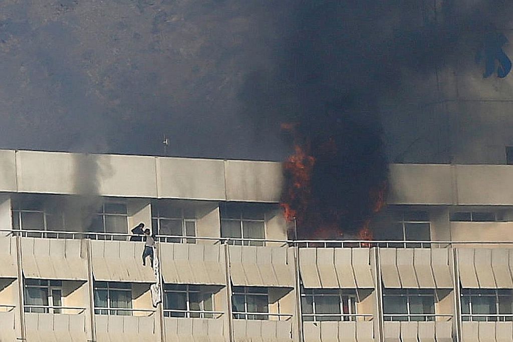 Lebih 30 maut dalam serangan hotel Kabul