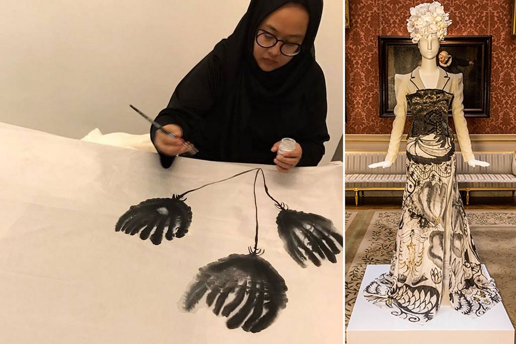 Corak batik dan songket dihasil bagi pameran fesyen di London