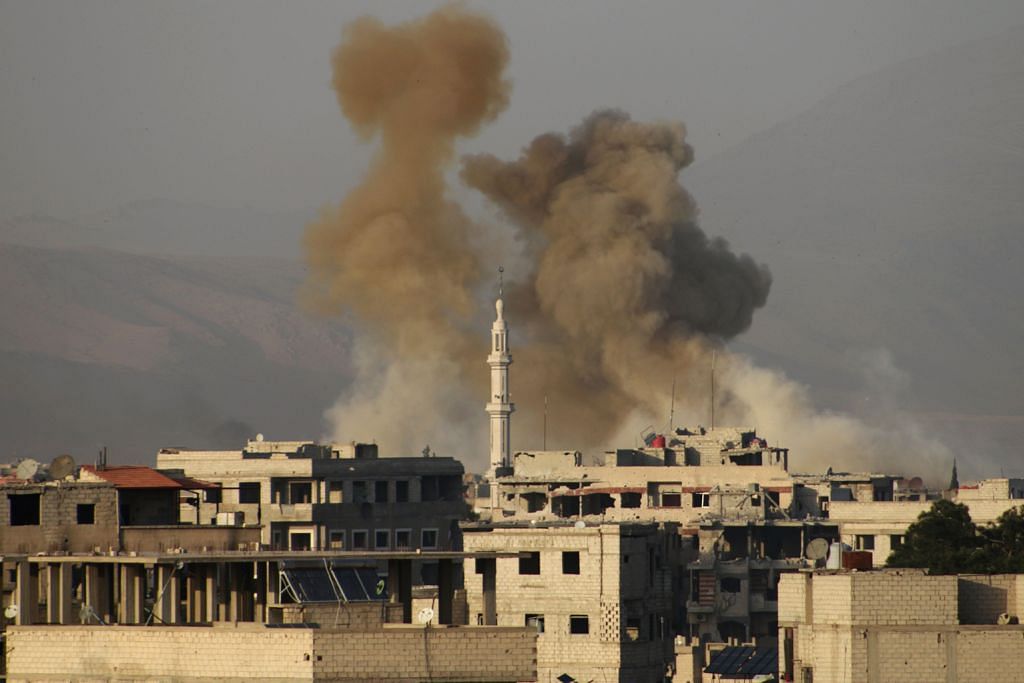 Askar rejim Syria terus bedil, duduki kawasan pemberontak di Ghouta Timur