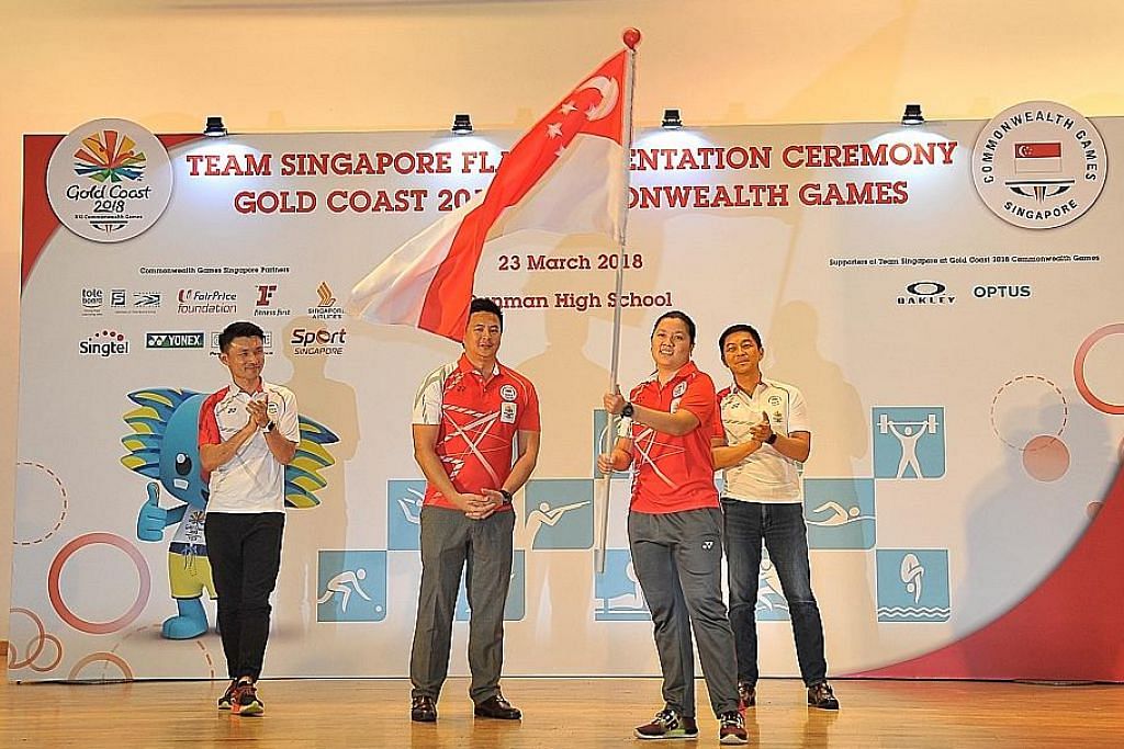 Penembak dipilih pembawa bendera kontinjen Singapura