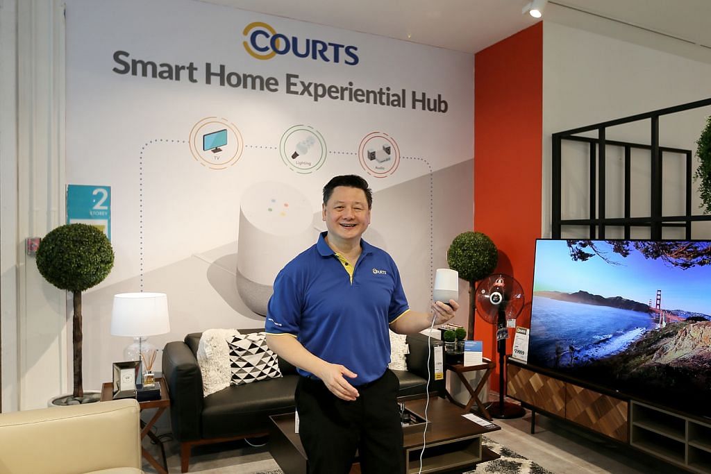 PRODUK Bina rumah 'pintar' dengan hab baru Courts Singapore