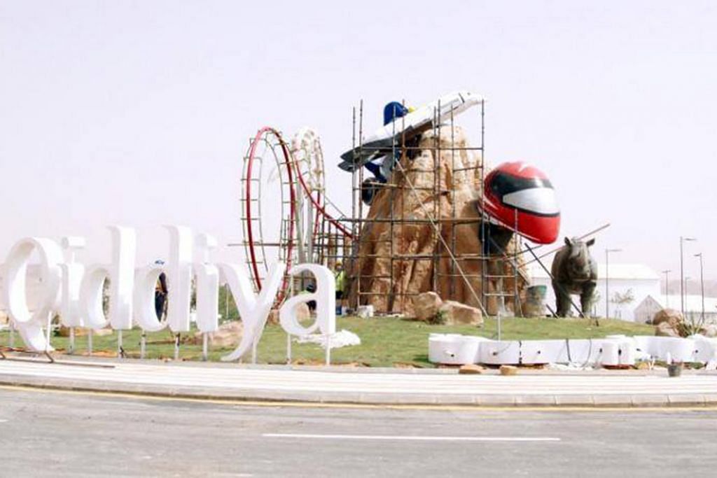 Raja Salman lancar pembinaan 'bandar raya hiburan'