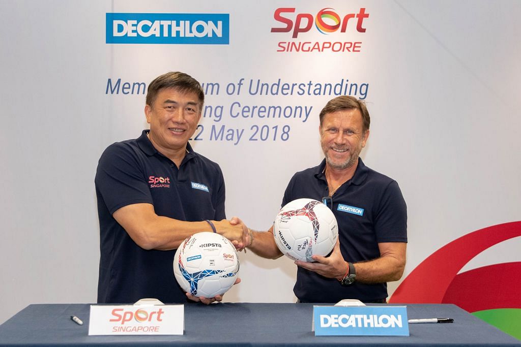 Kerjasama SportSG, Decathlon bagi promosi sukan, kesihatan