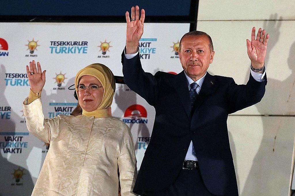 Erdogan menang Pilihan Raya Presiden Turkey