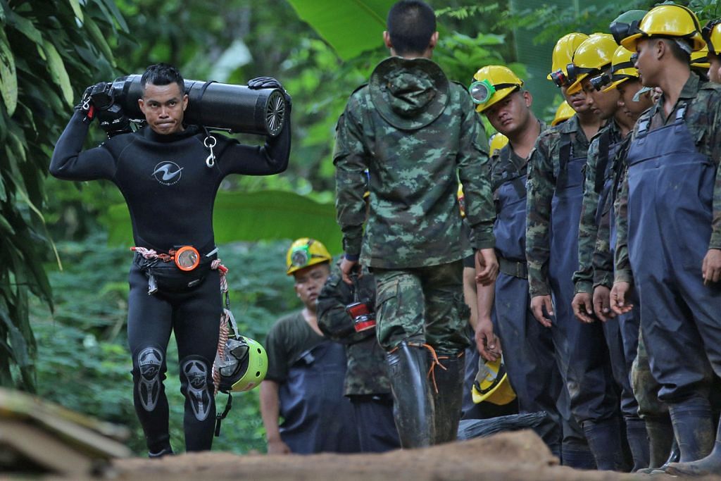 Bekas tentera mati lemas dalam operasi TERPERANGKAP DALAM GUA THAI