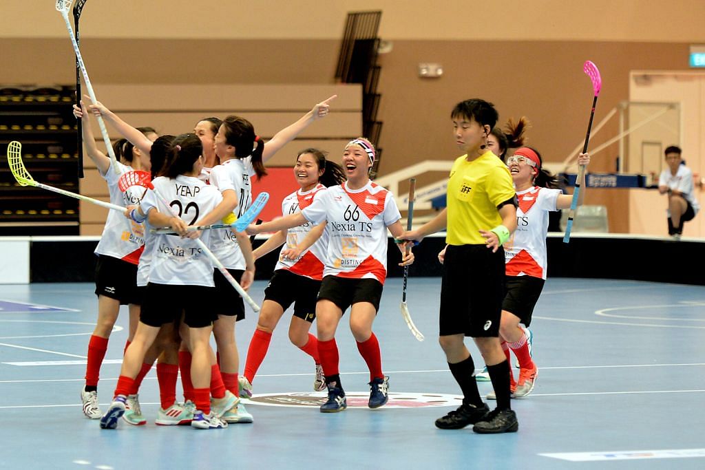 Skuad floorball wanita dipilih pasukan terbaik PENCALONAN BAGI ANUGERAH SUKAN SINGAPURA