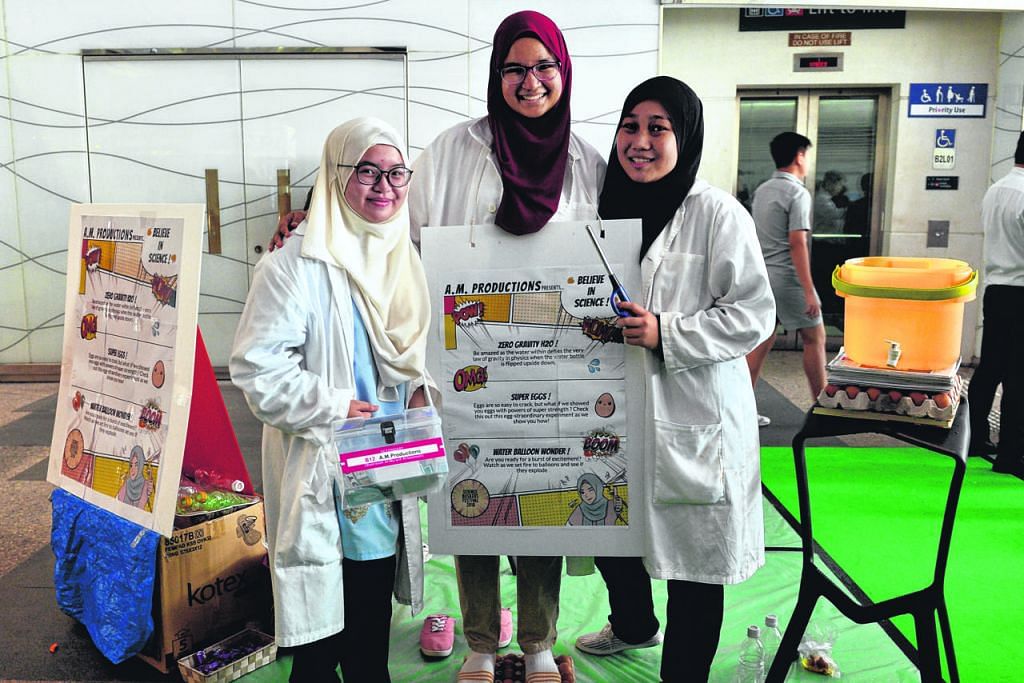 Pelajar madrasah pamer 'ilmu telur' dalam festival sains
