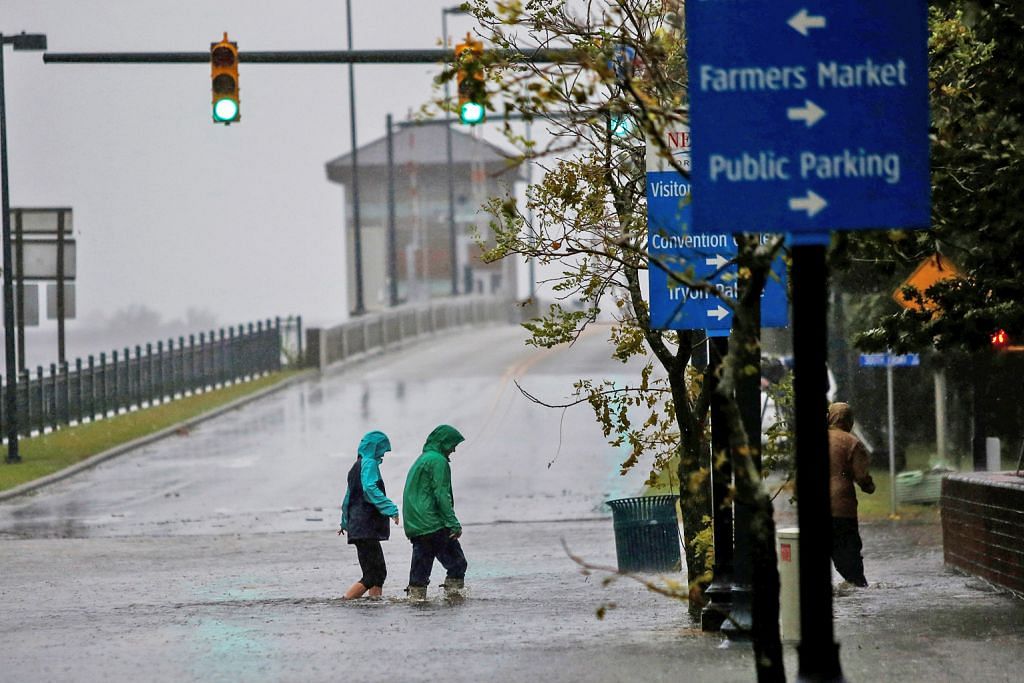Taufan Florence di Amerika: Hujan lebat tenggelami beberapa kawasan