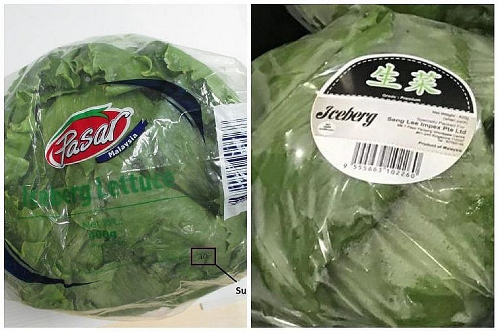 Salad 'Pasar', 'Iceberg' di NTUC FairPrice, Sheng Siong ditarik balik dek kadar racun perosak