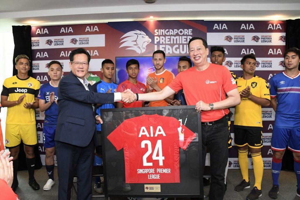 AIA singapore official sponsor of Singapore Premier League 2019