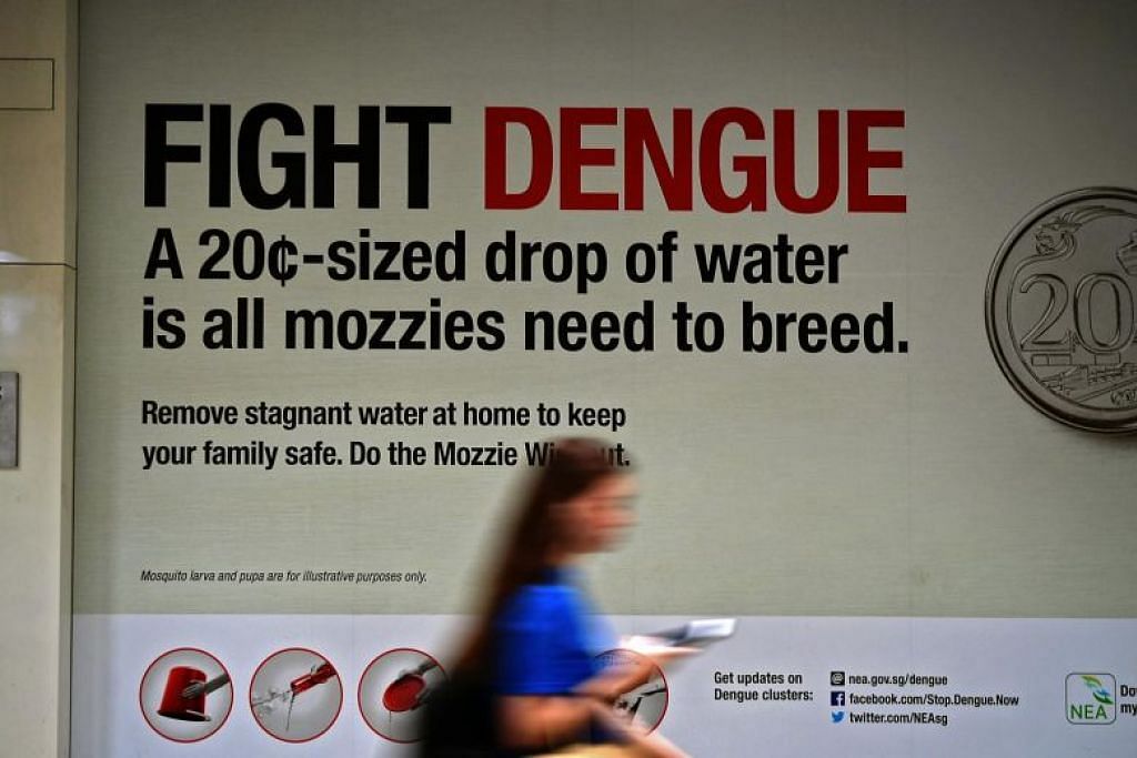 Weekly dengue cases in Singapore hit record high since January 2016