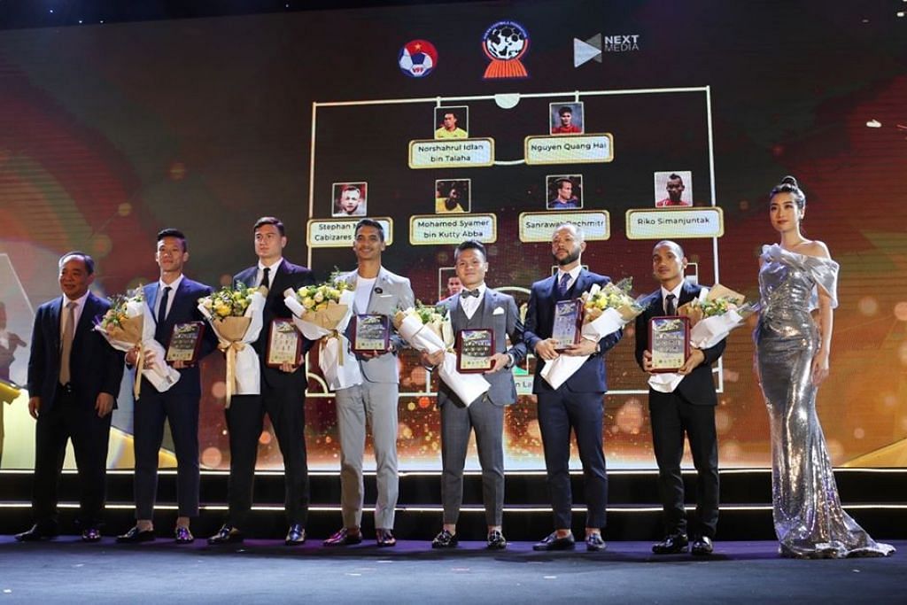 Safuwan Baharudin was named in the AFF Best XI at the 2019 AFF Awards