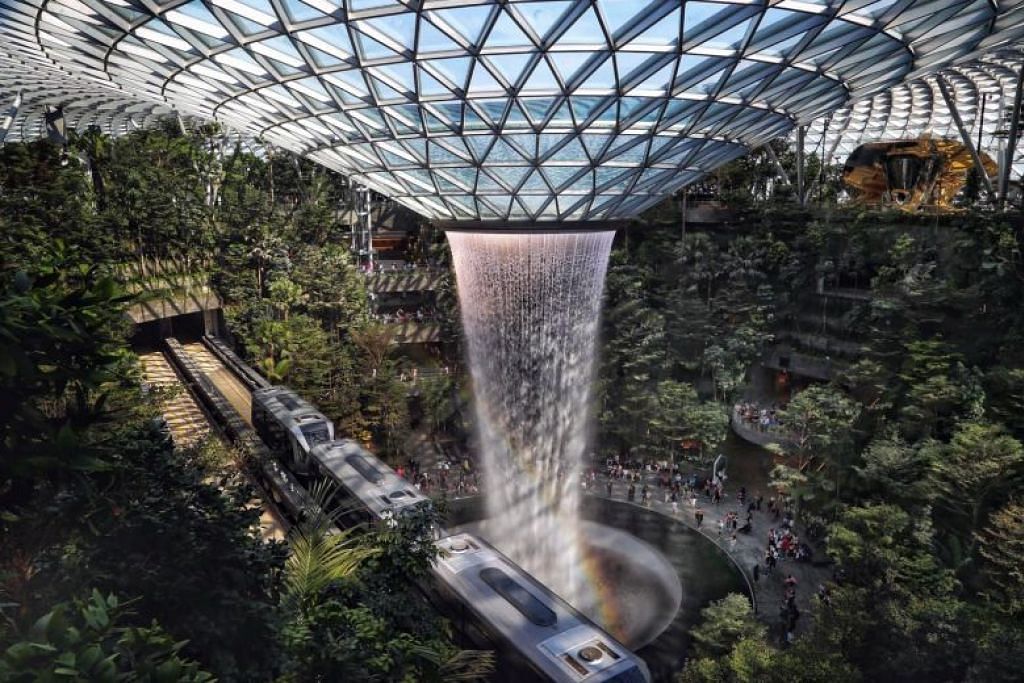Changi's Jewel shines with global award; it is the top pick of international retail real estate experts