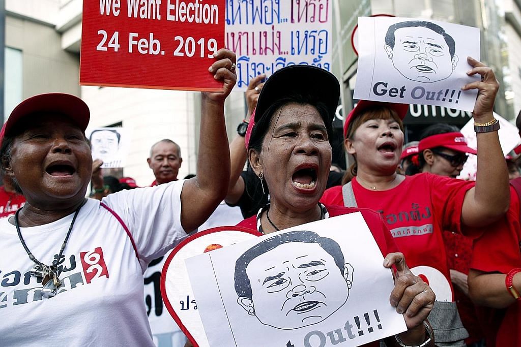 Langkah Thailand kembali kepada demokrasi terus tersandung Pilihan raya ditangguh