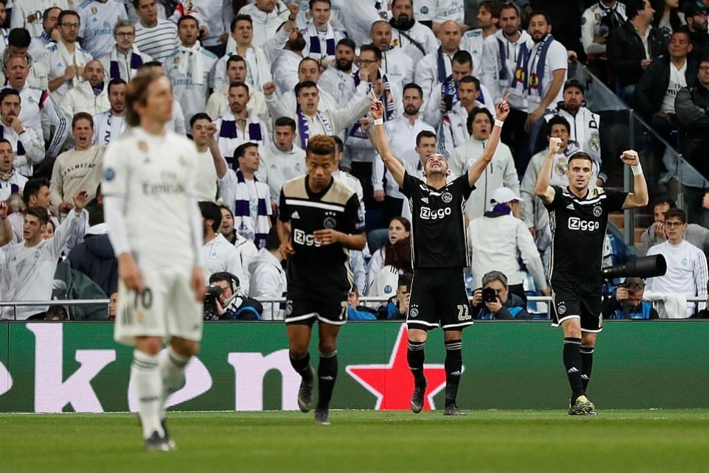 Ajax singkir Real Madrid; Kane bawa Spurs ke suku akhir