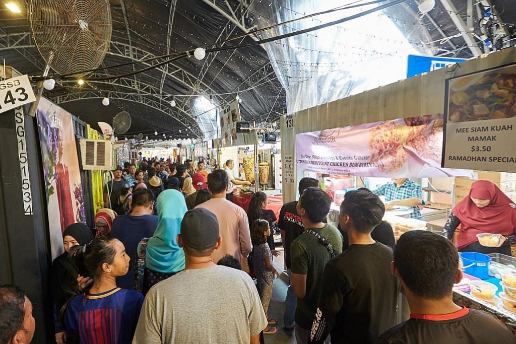 Persediaan menyeluruh pastikan bazar Geylang Serai jalan lancar, penuhi cita rasa