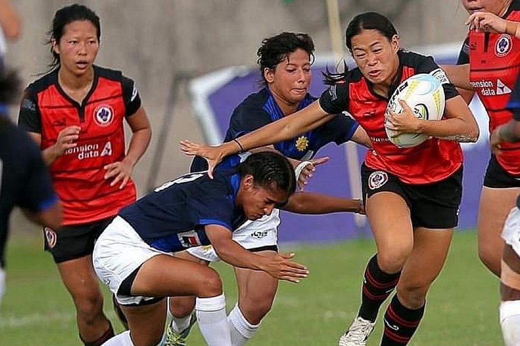 KEJOHANAN RAGBI WANITA ASIA DIVISYEN SATU 2019 Pasukan ragbi kebangsaan wanita tidak patah semangat walau gagal raih piala