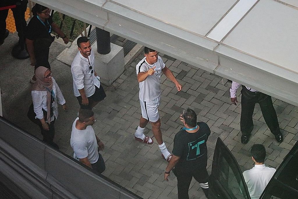 Cristiano Ronaldo kunjungi Our Tampines Hub