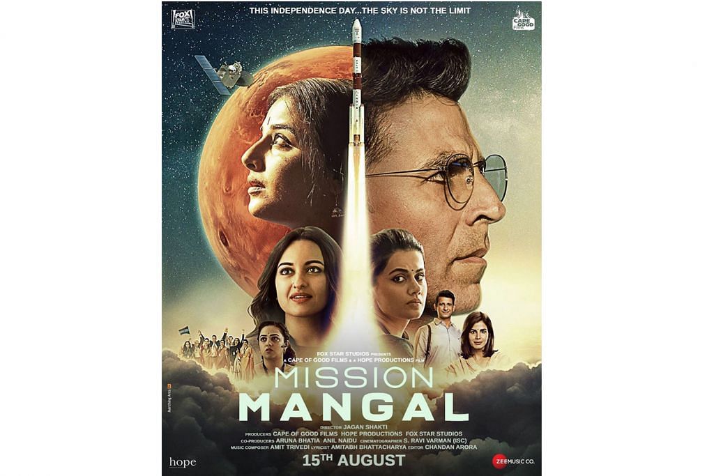 Filem Bollywood 'Mission Mangal' kisah insan biasa laksana tugas luar biasa