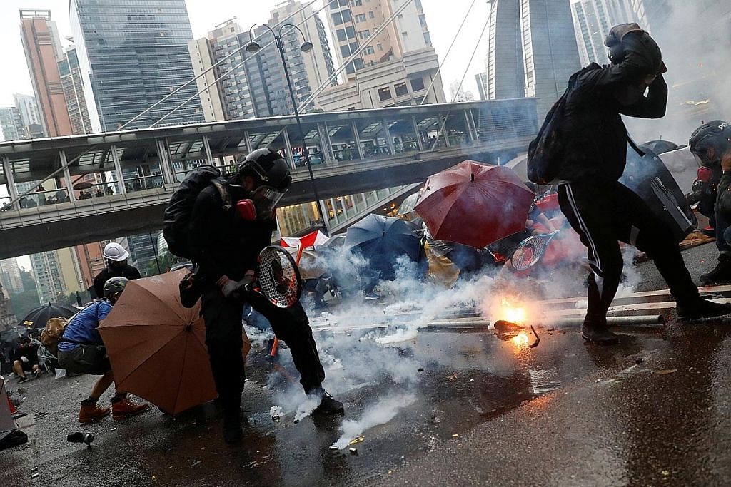 Bantahan di Hongkong kembali jadi ganas