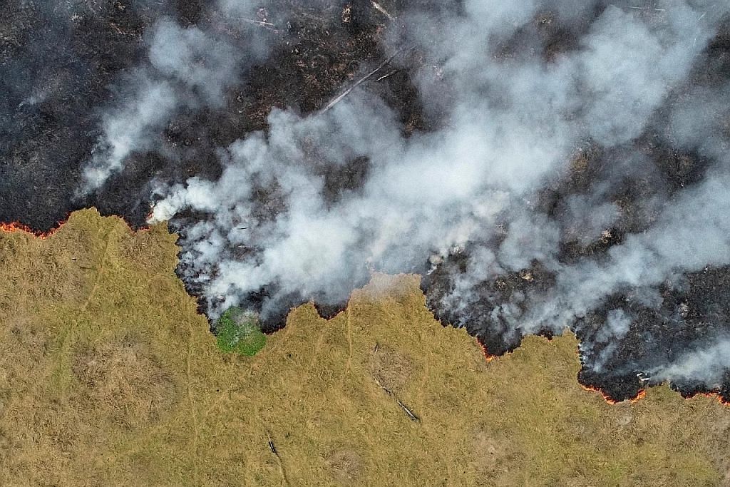 Pemimpin G7 tawar $27j bagi padam kebakaran hutan Amazon