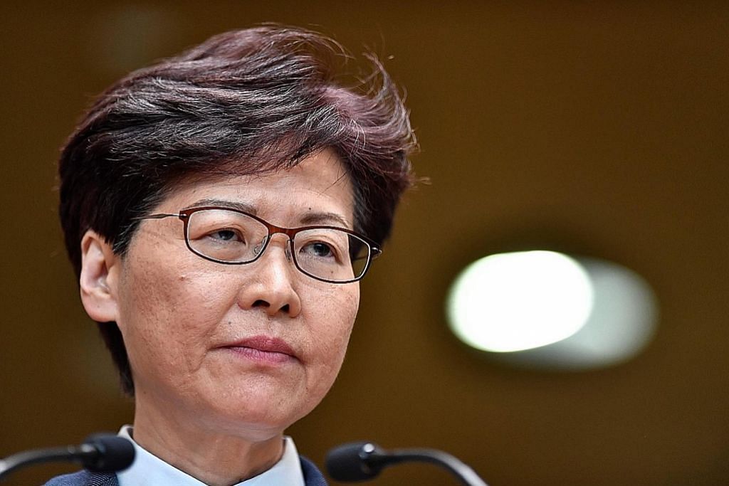 KEMELUT DI HONGKONG Carrie Lam umum tarik balik rang kontroversial