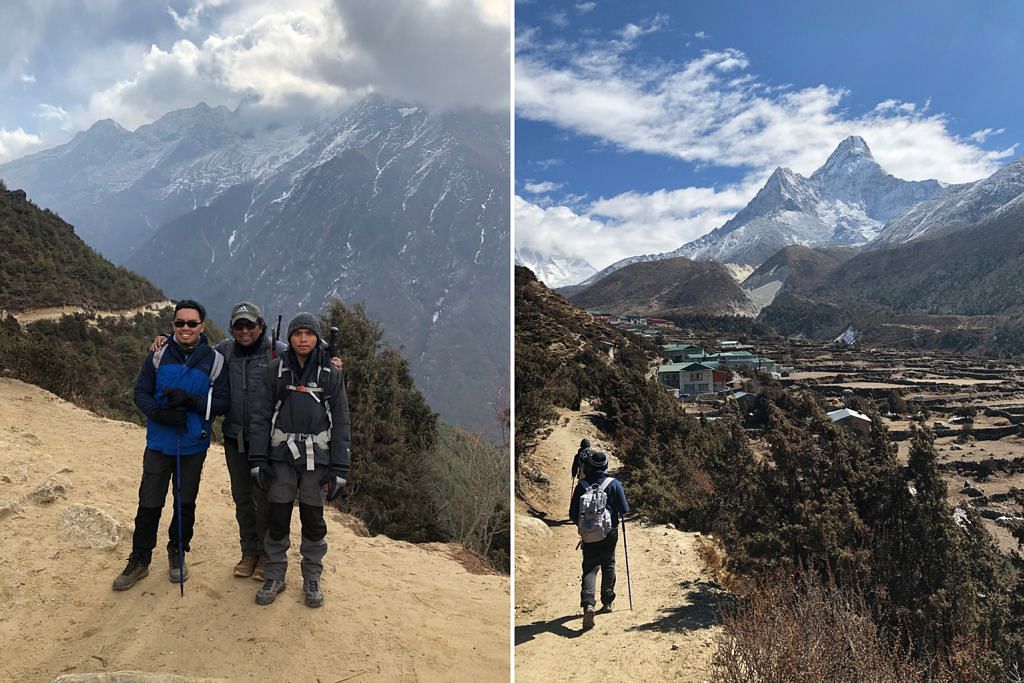 Lawan sejuk untuk tiba di Pangkalan Khemah Everest