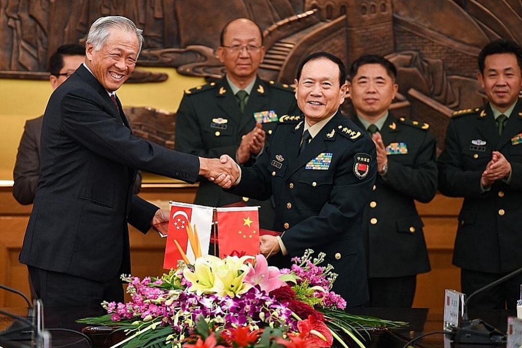 S'pura, China pertingkat kerjasama pertahanan rangkumi latihan tentera, dialog