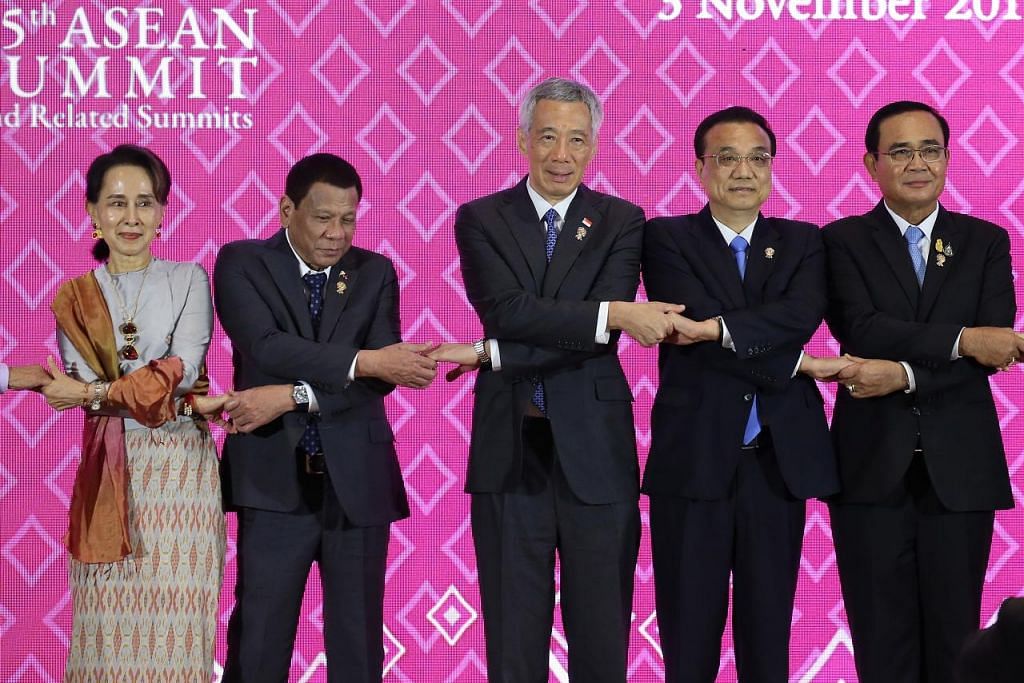 SIDANG PUNCAK ASEAN China sedia kerjasama dengan Asean capai keamanan Laut China Selatan
