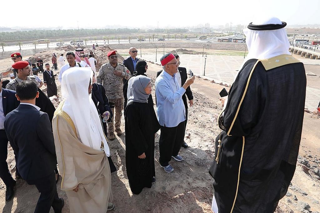 Presiden Halimah lawat tempat bersejarah sebelum ke Riyadh