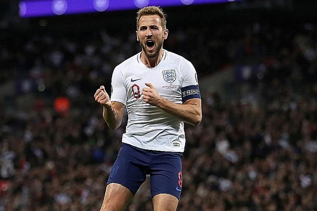 KELAYAKAN EURO 2020 England menang besar ke atas Montenegro, Kane jaring hatrik