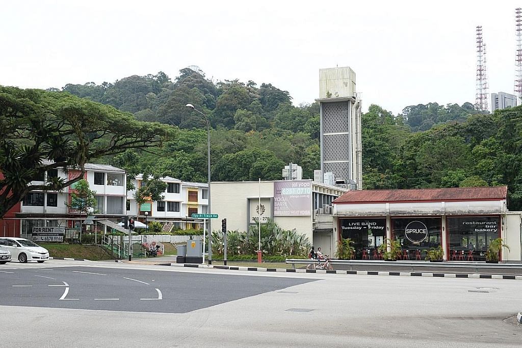 Gambar Bijih Timah Pelan induk URA Balai Bomba kuarters rel Bukit Timah  