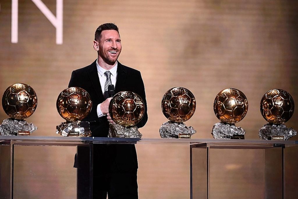 Messi menang anugerah Ballon d'Or buat kali ke-6