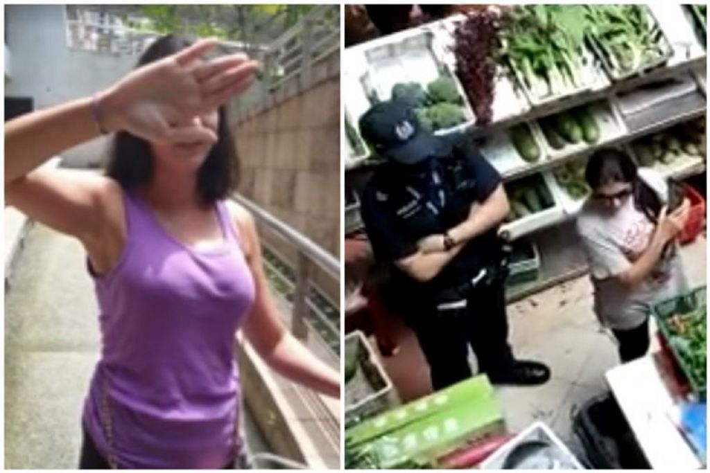 Woman filmed not wearing mask at Shunfu market and claiming police 'have no say' over her investigated for public nuisance