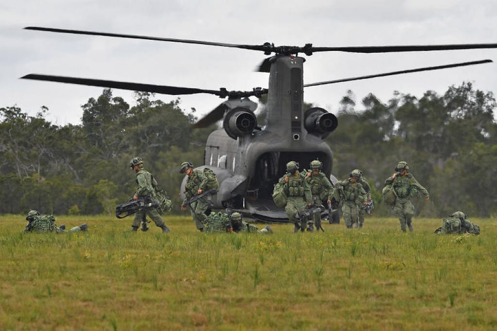 Mindef Henti Semua Latihan Tentera Berskala Besar Termasuk Latihan Wallaby Berita Setempat Beritaharian Sg