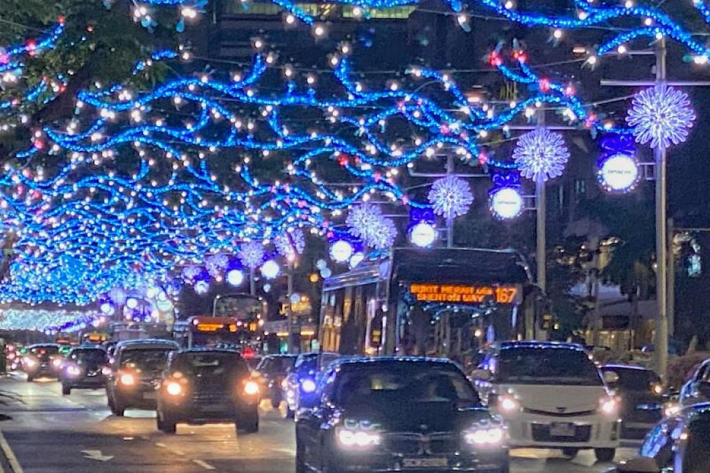 Orchard Road Bergemerlapan Cahaya Menjelang Sambutan Krismas Berita Setempat Beritaharian Sg