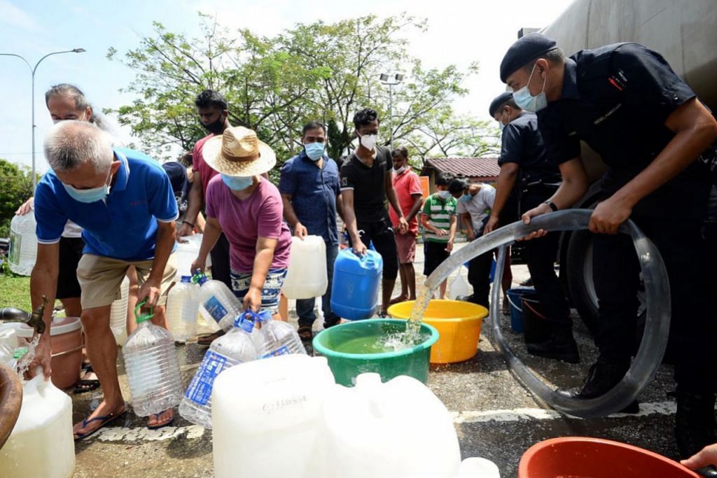 Apabila Bekalan Air Di Selangor Tersekat Sekat Berita Dunia Beritaharian Sg