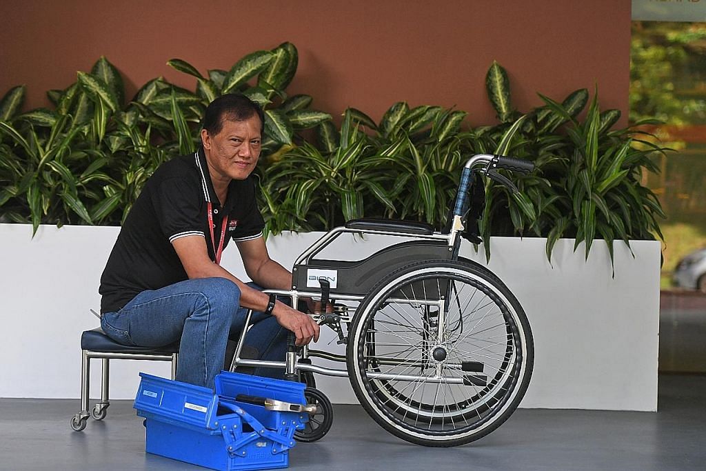 Raih ilmu perbaiki kerusi roda demi bantu klien di tempat kerja