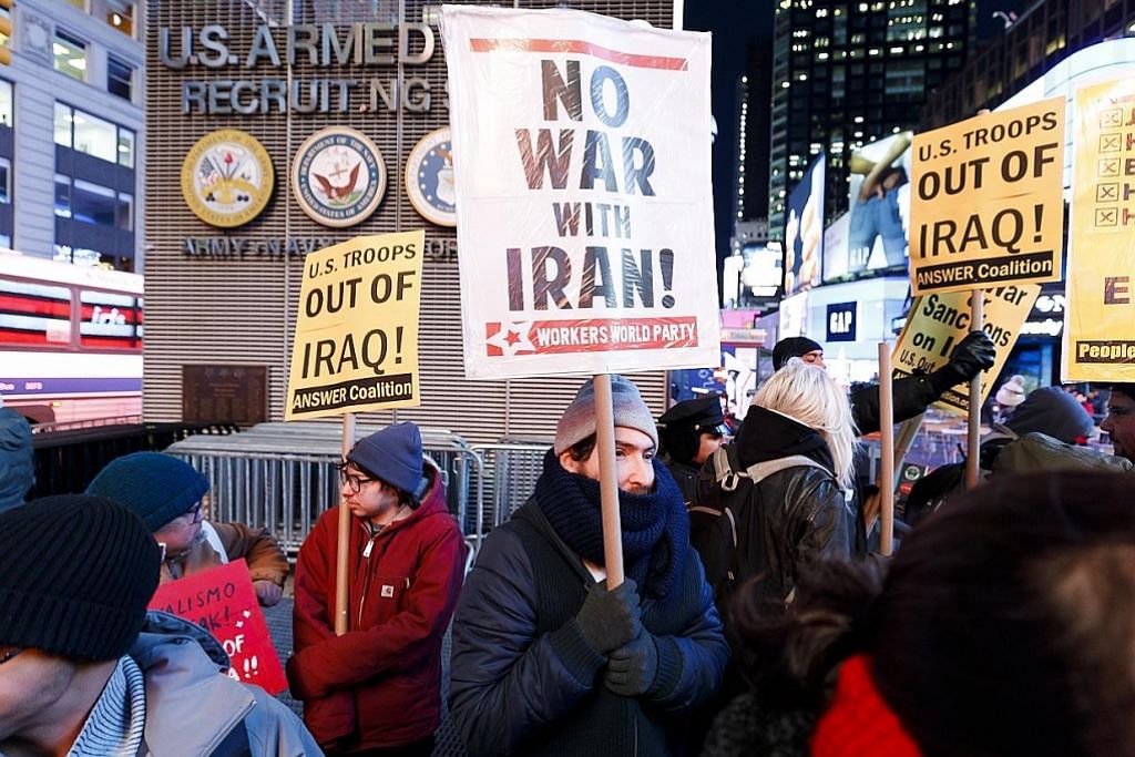 Trump kelihatan redakan tegang lepas serangan Iran
