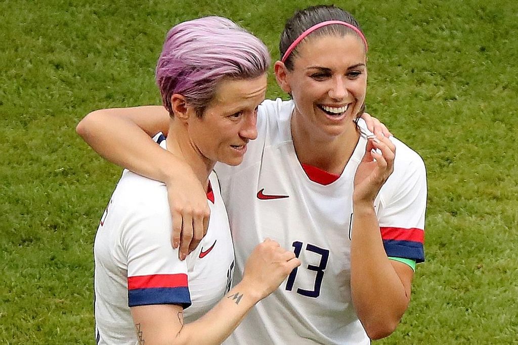 Bintang bola wanita AS 'terkejut', rayu kekalahan gaji setara