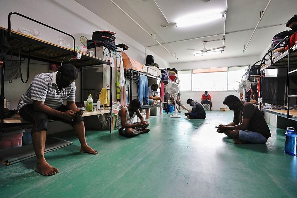 Pemeriksaan ditingkat ke atas dormitori pekerja asing