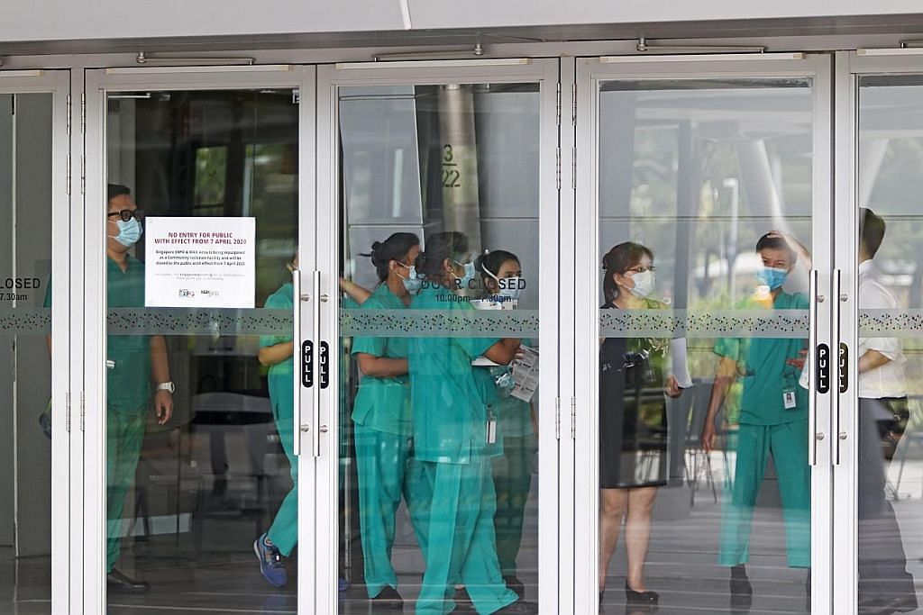 Staf kesihatan keempat di Singapore Expo dijangkiti Covid-19