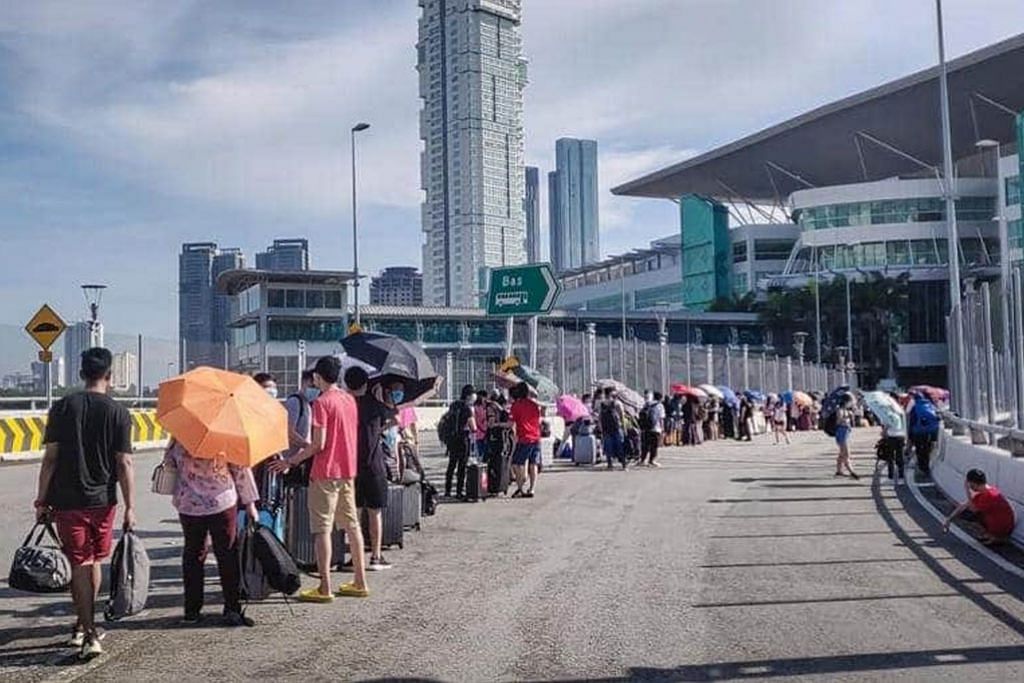 Rakyat M'sia gegas pulang cuba elak kuarantin wajib luar rumah